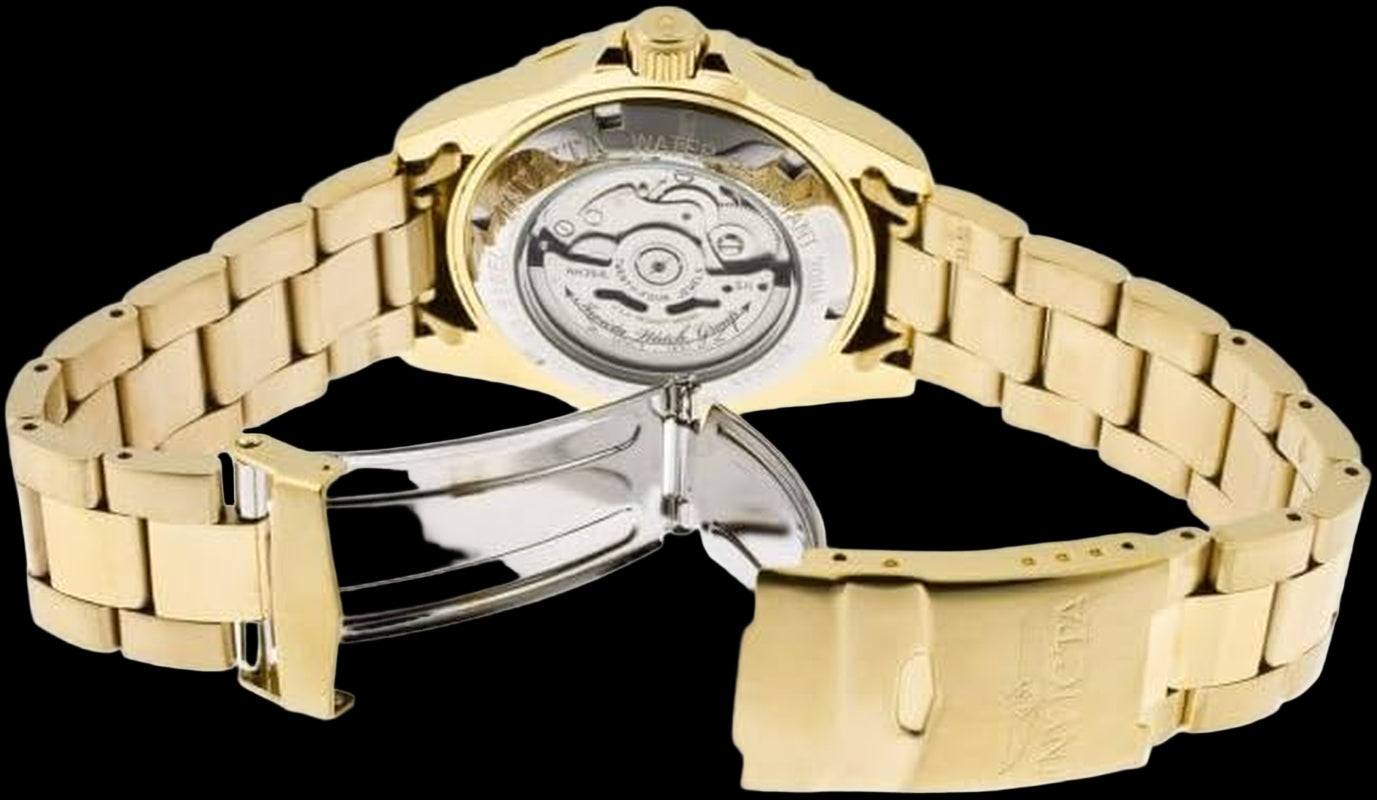Men'S 8930OB Pro Diver Analog Display Japanese Automatic Gold Watch
