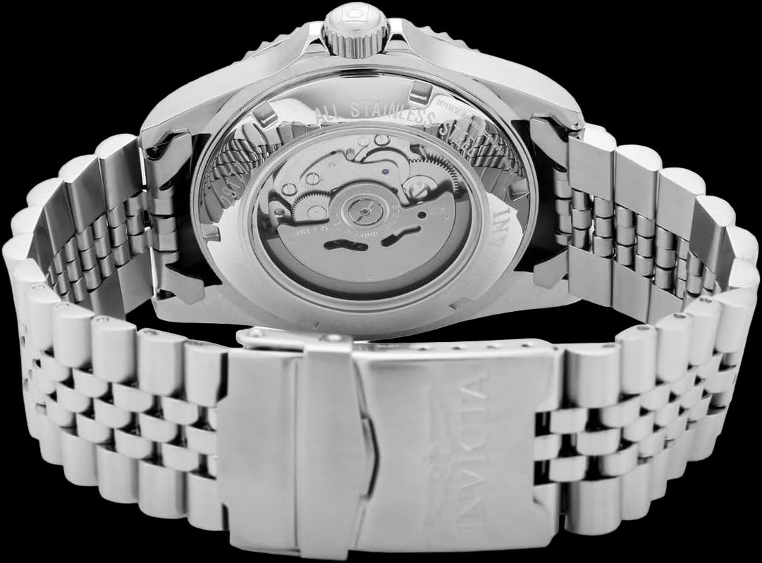 Men'S Pro Diver Automatic Watch with Stainless Steel Band, Silver (Model: 29177)